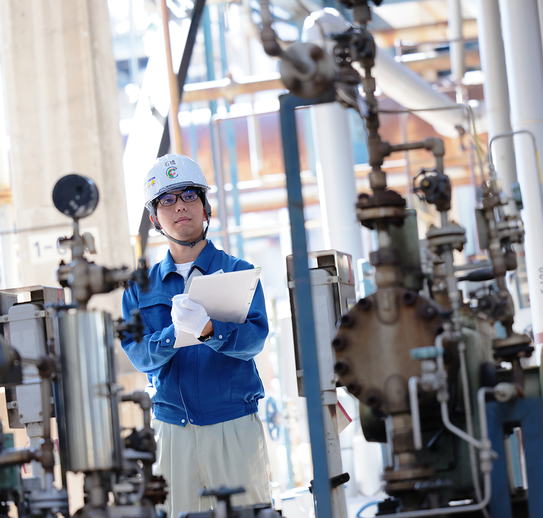 プラントエンジニアとして巨大装置を扱うことに憧れていた。
